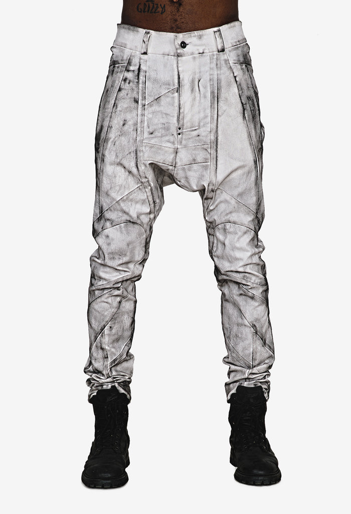 Hand-painted Denim Pants